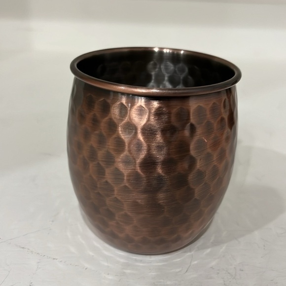 Eco one Silver One International Moscow Mule Mug Copper Hammered Finish - Picture 6 of 7